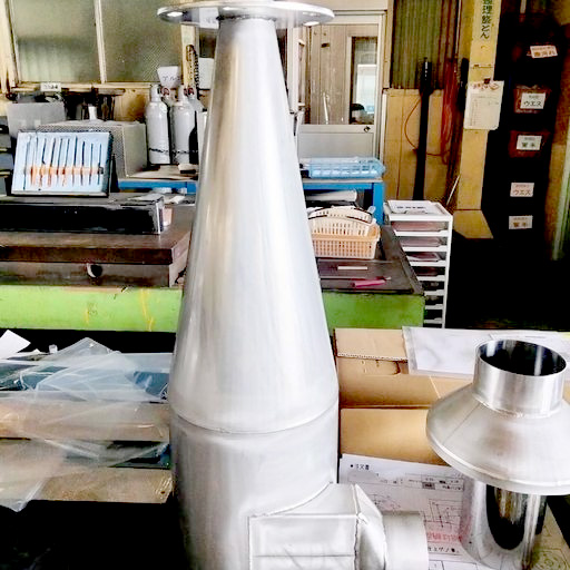 製缶品 縦型タンク ホッパー ステンレス カネタ