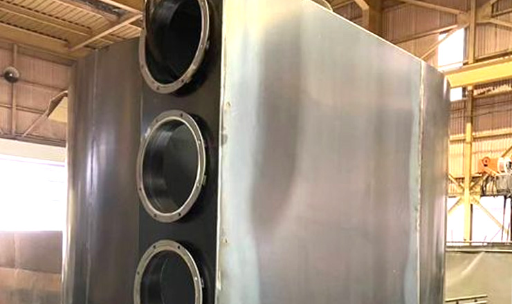 鉄鋼材料 製缶加工 カネタ工場